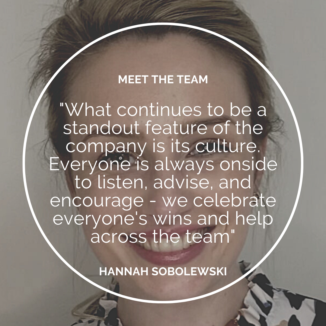 Meet the team - Hannah Sobolewksi PR Account Director, Hannah Sobolewski