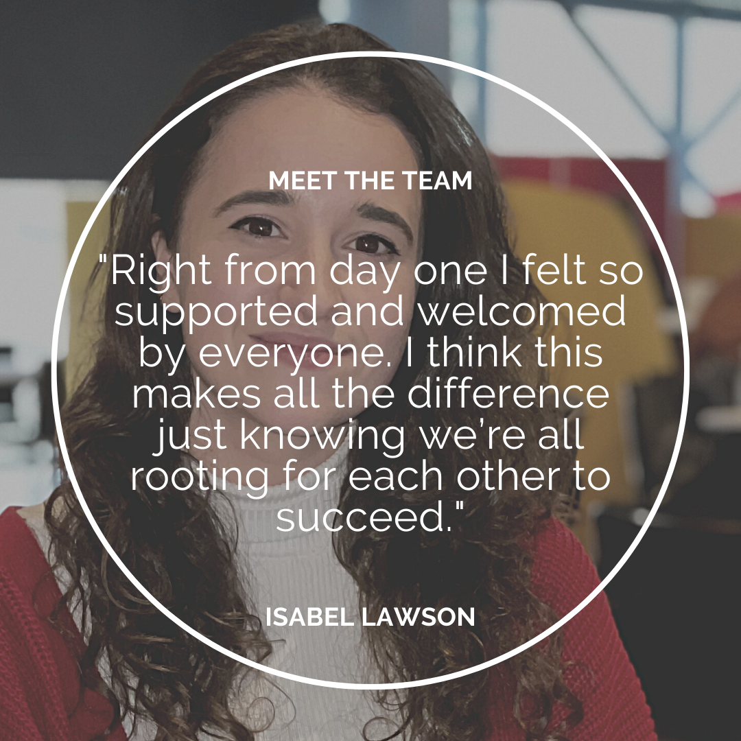Meet the Team – Izzy Lawson